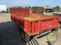 Weeks 10x6 tipping trailer with new tyres - 6
