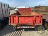 Weeks 10x6 tipping trailer with new tyres - 7