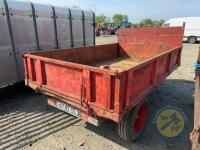 Weeks 10x6 tipping trailer with new tyres - 8