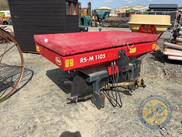 Vicon RS-M 1105 manure sower with cover & shaft