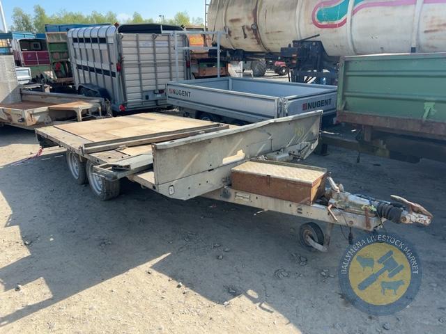 Brian James dropside tilt bed trailer