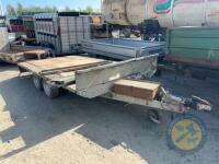 Brian James dropside tilt bed trailer
