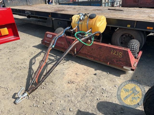 Weed wiper Logic 2000 with control box 90L tank
