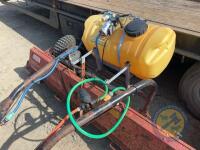 Weed wiper Logic 2000 with control box 90L tank - 2