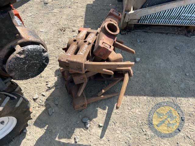 Kuhn HR 250/300 power harrow x8 tines
