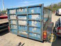 Builders trailer with mesh sides - 6