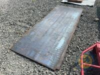 8x sheets of plate steel - 2