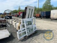 Pallet of PVC windows & doors