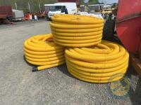 Reps of Ian Simpson Deceased, Ballymena - 3x part rolls of yellow pipe - 3