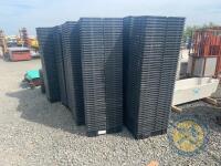 530x black plastic boxes - 3
