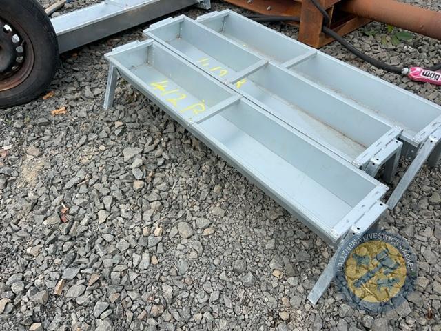 2x 4ft sheep troughs