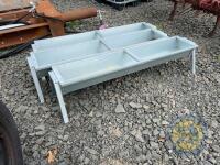 2x 4ft sheep troughs - 3