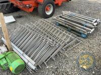 Pallet of railings & posts