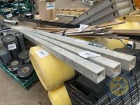 3x stainless steel brick layers line