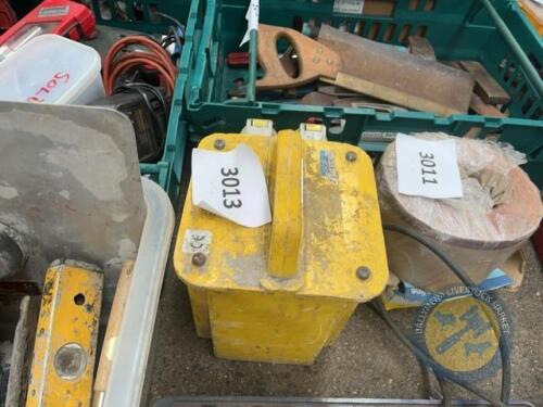 110V yellow box