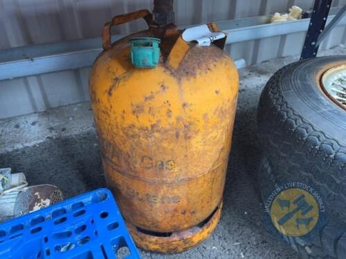 Yellow gas tank