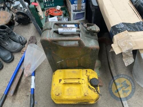 Jerry can & petrol can