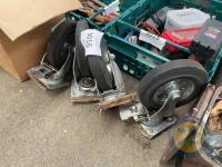 4x trolley wheels - 2