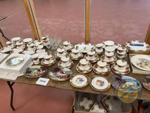 Selction of Royal Albert china