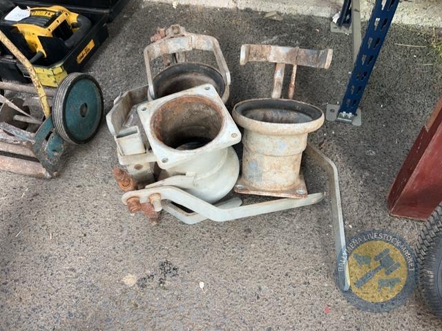 3x tanker fill point fittings