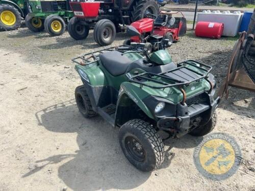 Kawasaki 300cc quad bike 2011