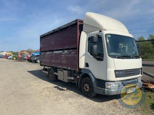 Daf Cattle lorry 2012