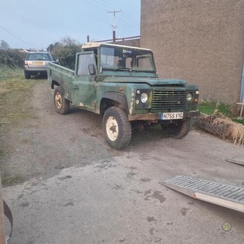 Land Rover 110 Pick Up 1991 Restoration Project (Collect from Groomsport)