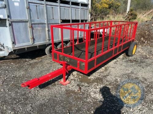 Red sheep/Young stock feed trailer