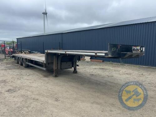 Dennison low loader steel plated floor 45ft
