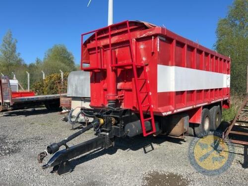 20 tonne tractor driven blower trailer