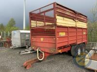 Herron 12tn silage trailer
