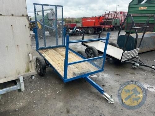 8x4 trailer with ramp door