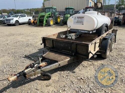 Ifor Williams plant trailer with lights & brakes working