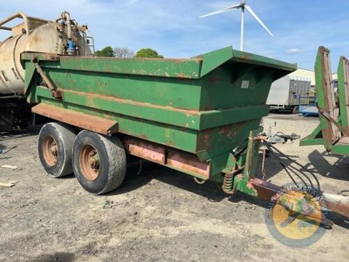 McAuley 14tn dump trailer
