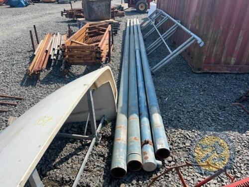 4x steel poles