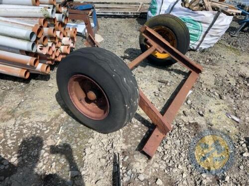 Frazer trailer axle
