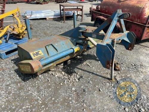 NC 7ft road brush & shaft