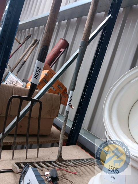 metal rake