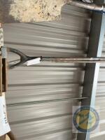metal rake & hoe - 2