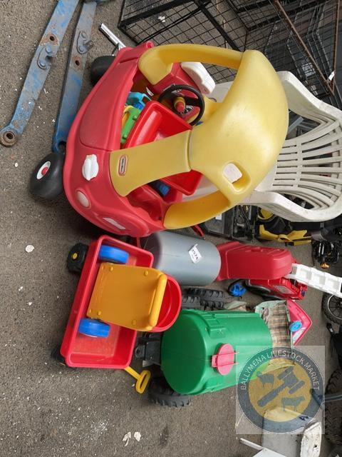 selection of childrens toys