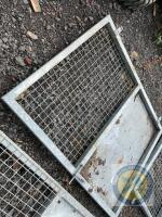 5x4 galvanised doors - 2