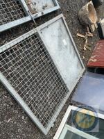 5x4 galvanised doors - 2