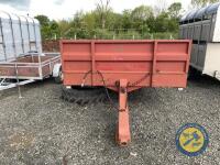 Marshall 25ft long bale rack, new LED lights, new brakes - 2