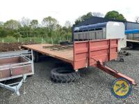 Marshall 25ft long bale rack, new LED lights, new brakes - 3