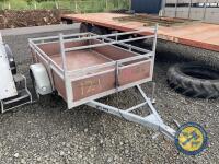 Weymar 6x4 general purpose trailer with galvanised frame - 3