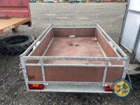 Weymar 6x4 general purpose trailer with galvanised frame - 5