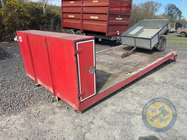 15ft long lorry body with tool cupboard | Large Plant & Machinery Sale ...