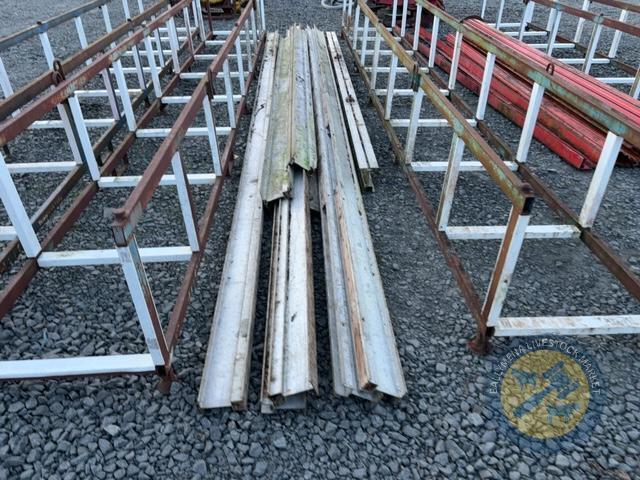 Bundle of aluminium strong backs | Large Plant & Machinery Sale April ...