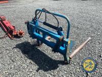 Fleming bale clamp with euro brackets hydraulic - 4