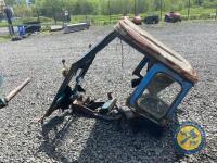 Ford cab complete with mounting brackets, suit a Ford 4000